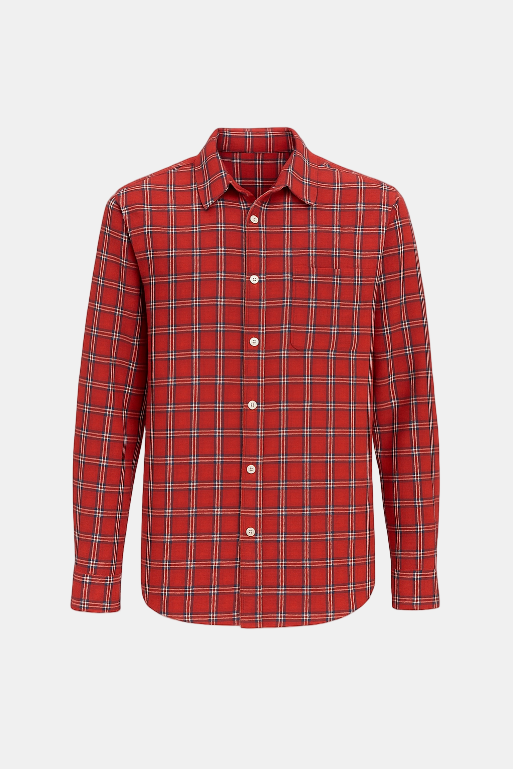 Camisa broche roja