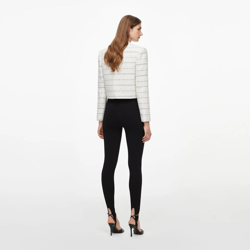 Black Knit Leggings.