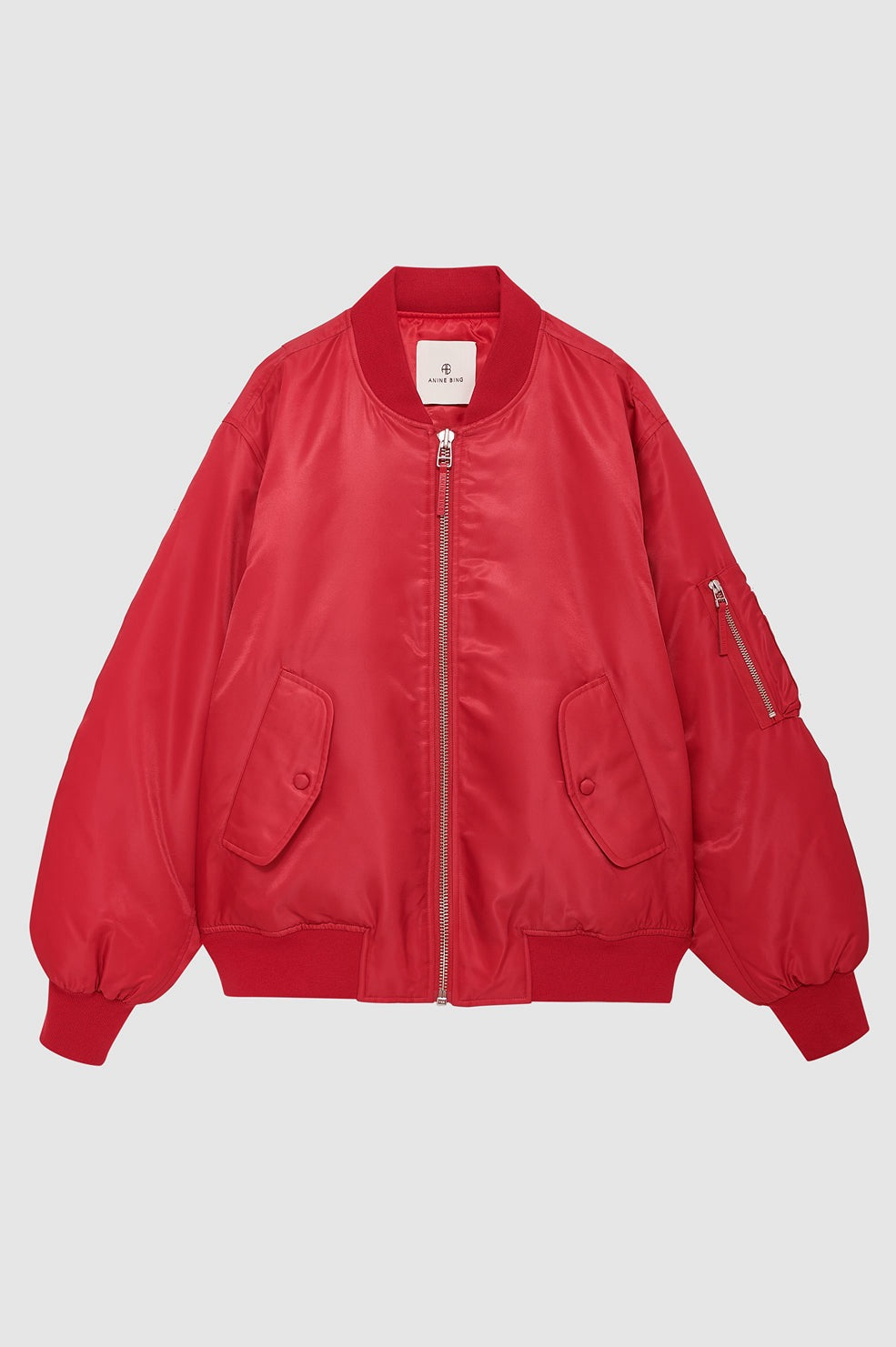 Leon bomber roja.