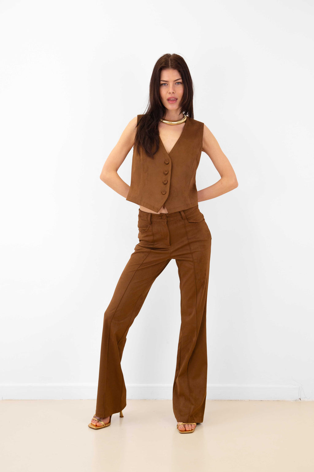 Pantalón ante flare