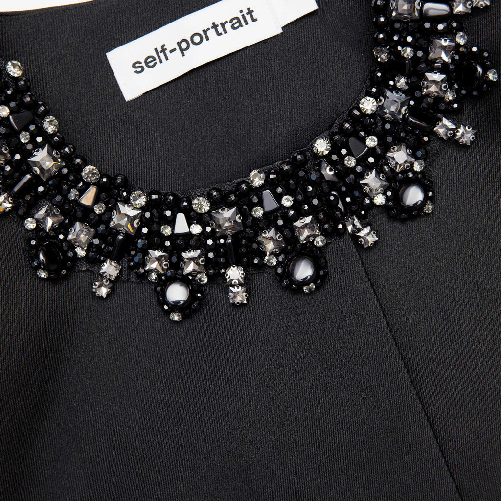 Black taffeta jacket