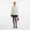 Cream wool cardigan