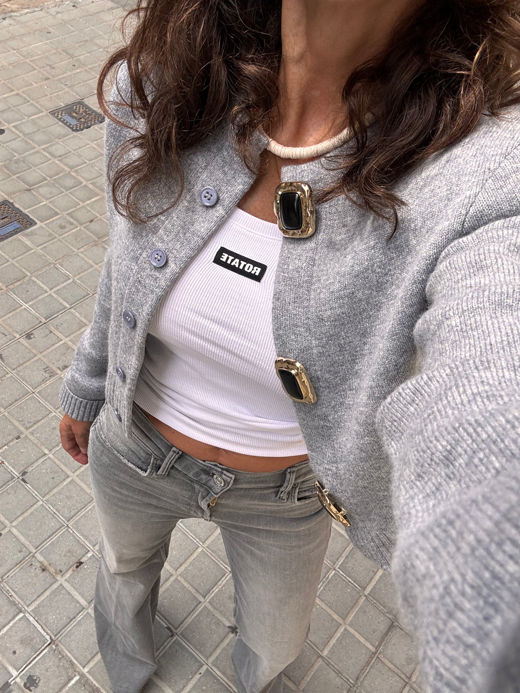 The Doozy Sneak Fray gris