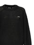 Light Knit logo sweater negro