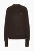 (Copia) Light Knit logo sweater camel