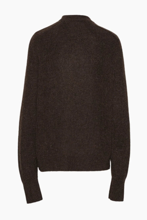 (Copia) Light Knit logo sweater camel