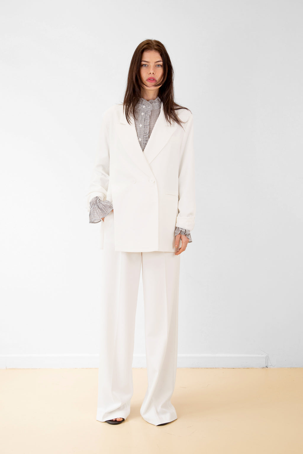 Berlín pantalón blanco