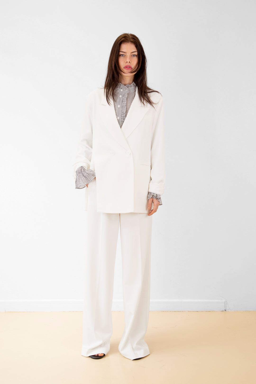 Berlín pantalón blanco