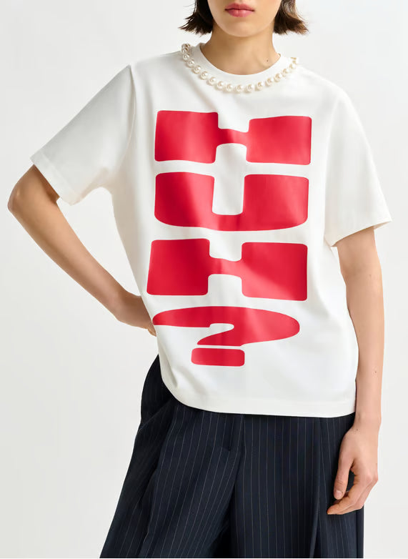 isos print tee off white