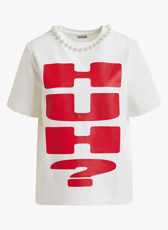 isos print tee off white