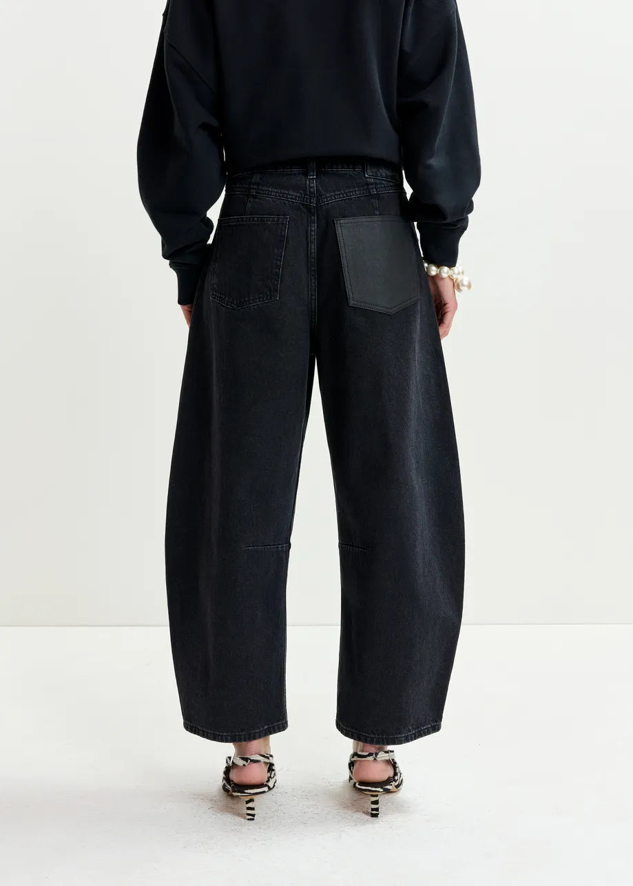 Interstellar jeans negro