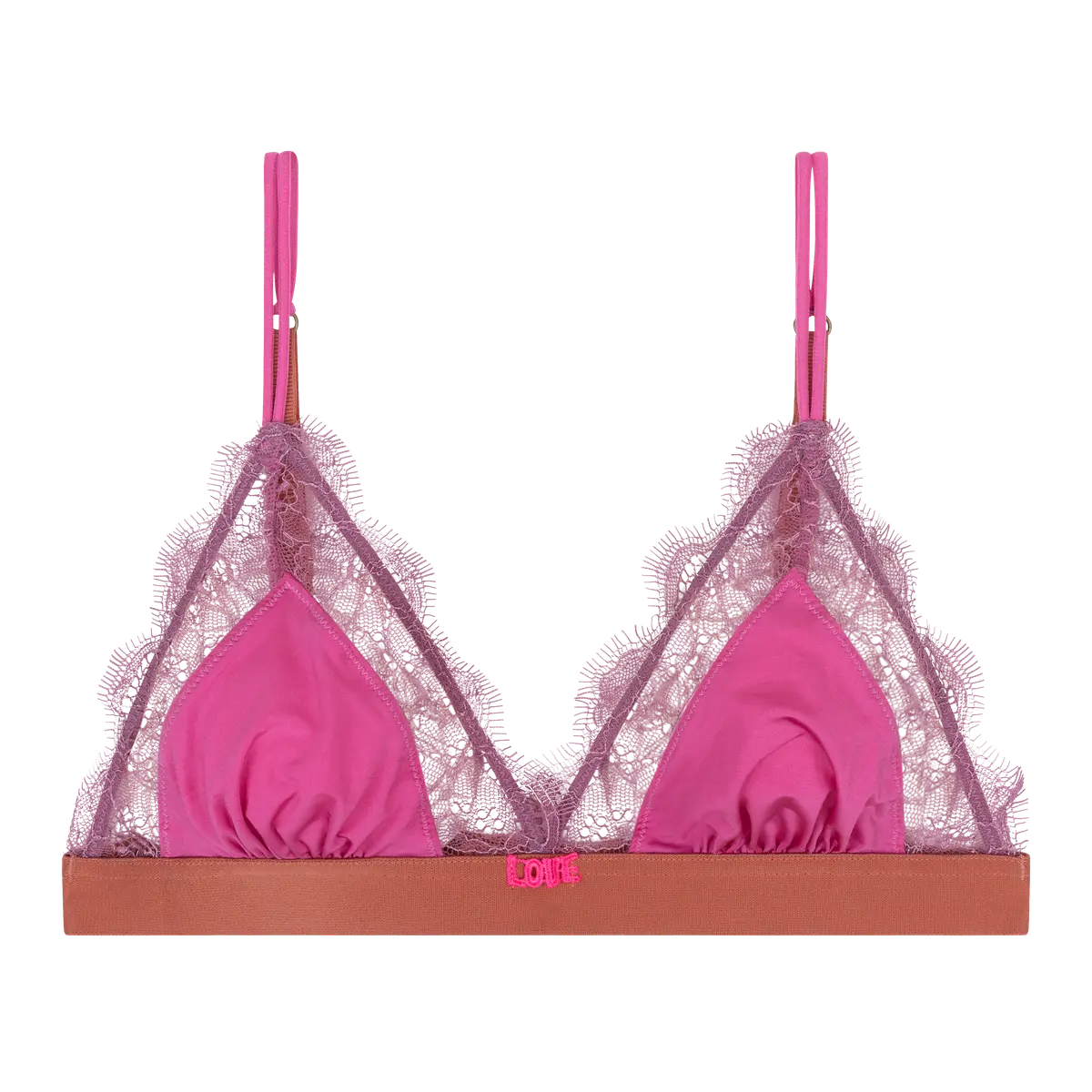 Love Lace sujetador rosa
