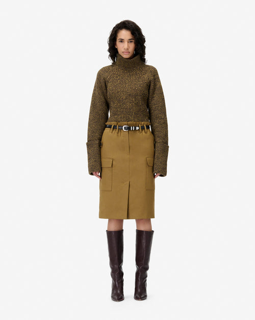 Carrie falda camel