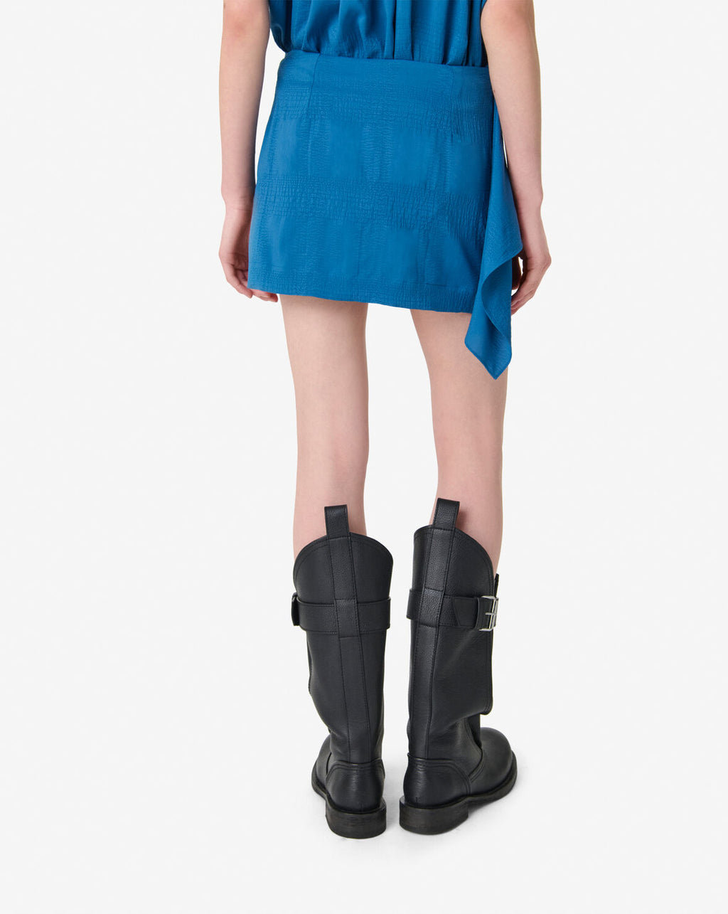 Pully falda blue