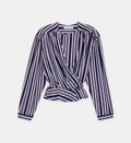 Uliah Camisa — Tejido Fluido Manga Larga Estampado | IRO Paris