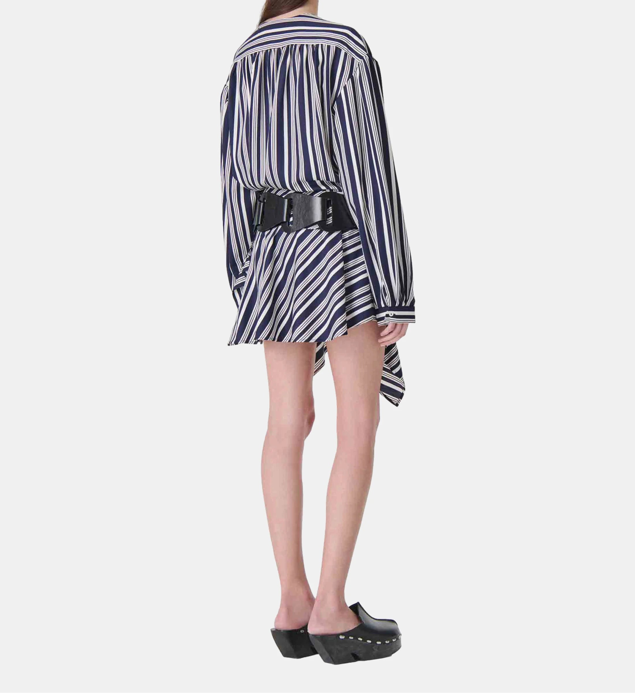 Uliah Camisa — Tejido Fluido Manga Larga Estampado | IRO Paris