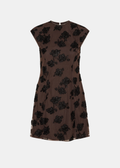 Beaded Mini Flared Vestido | Rotate
