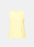 Candela camiseta cuello redondo  amarilla