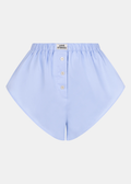 James Short — Denim Corte Recto Tiro Medio 5 Bolsillos | Love Stories