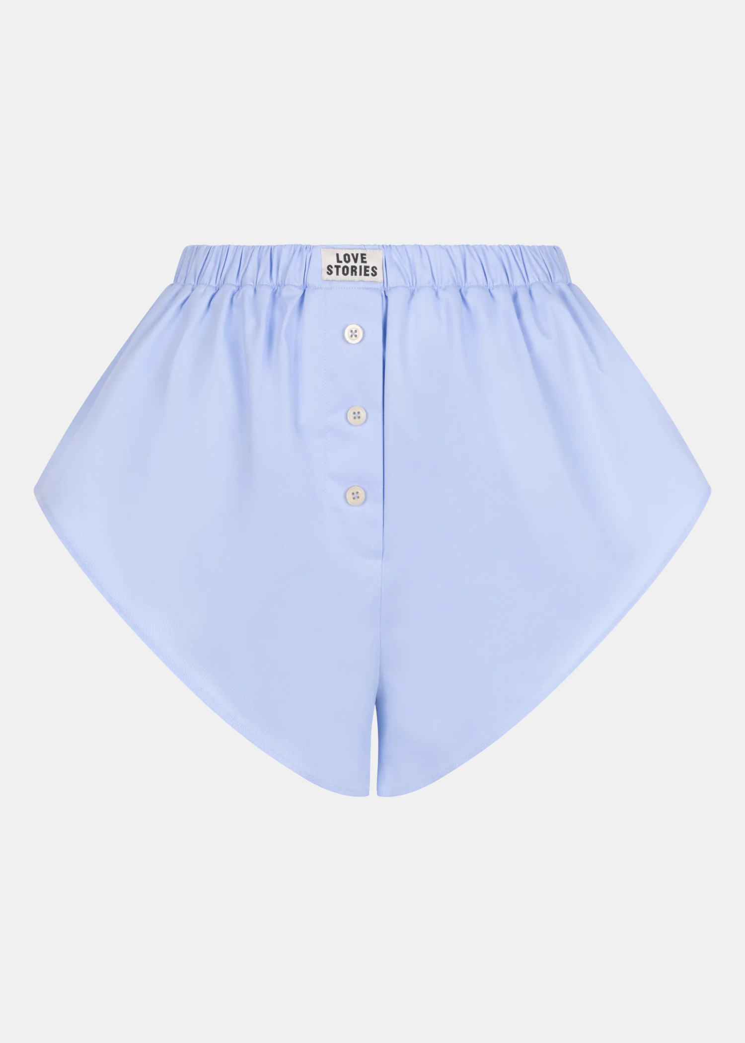 James Short — Denim Corte Recto Tiro Medio 5 Bolsillos | Love Stories