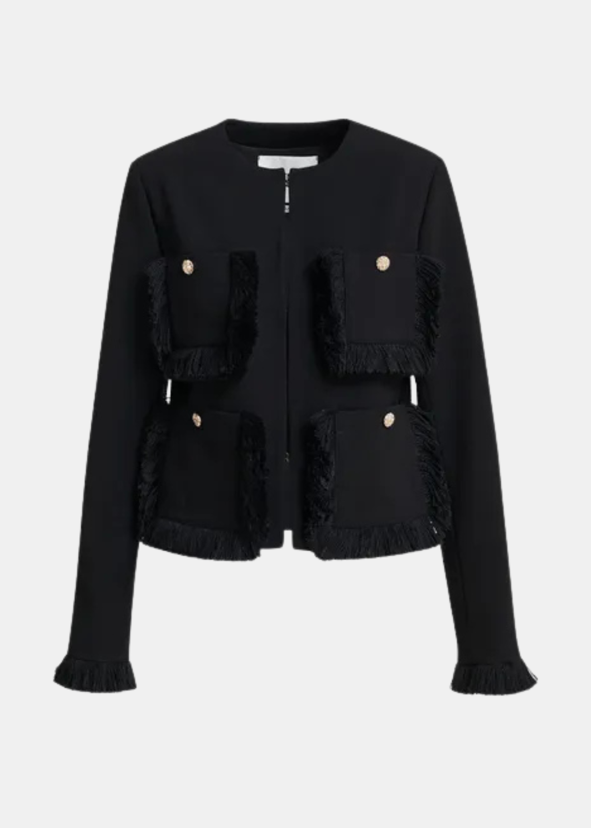 Kinetic Fringed Jacket.