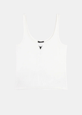 Alix Tank Top blanco.