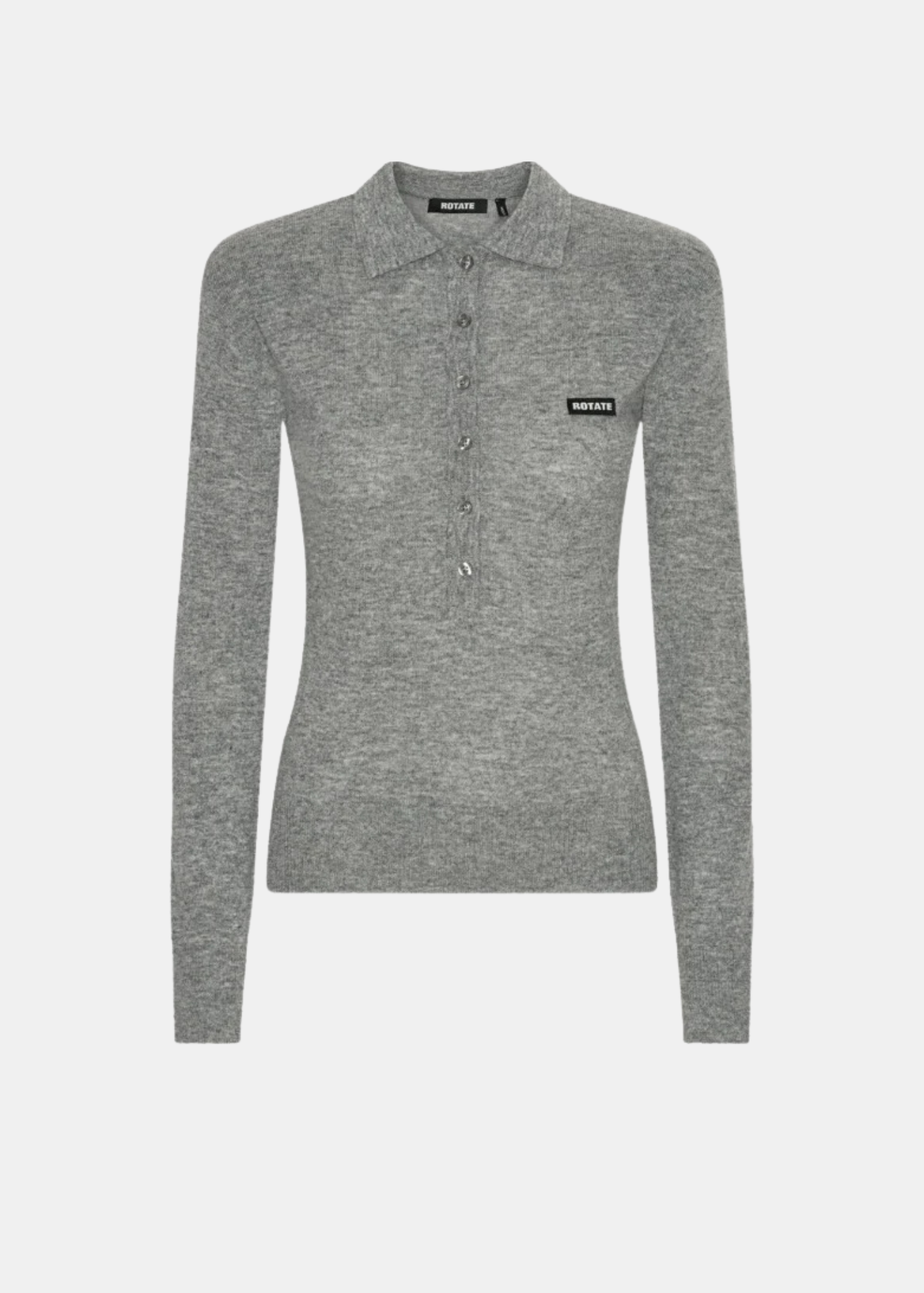 Wool longsleeve polo.