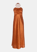 Ophelia Vestido — Tejido Fluido Midi  | Mioh