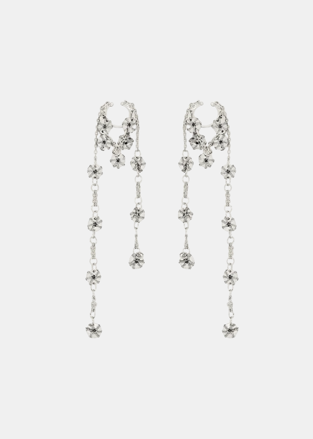 Earcuff Halo plata.