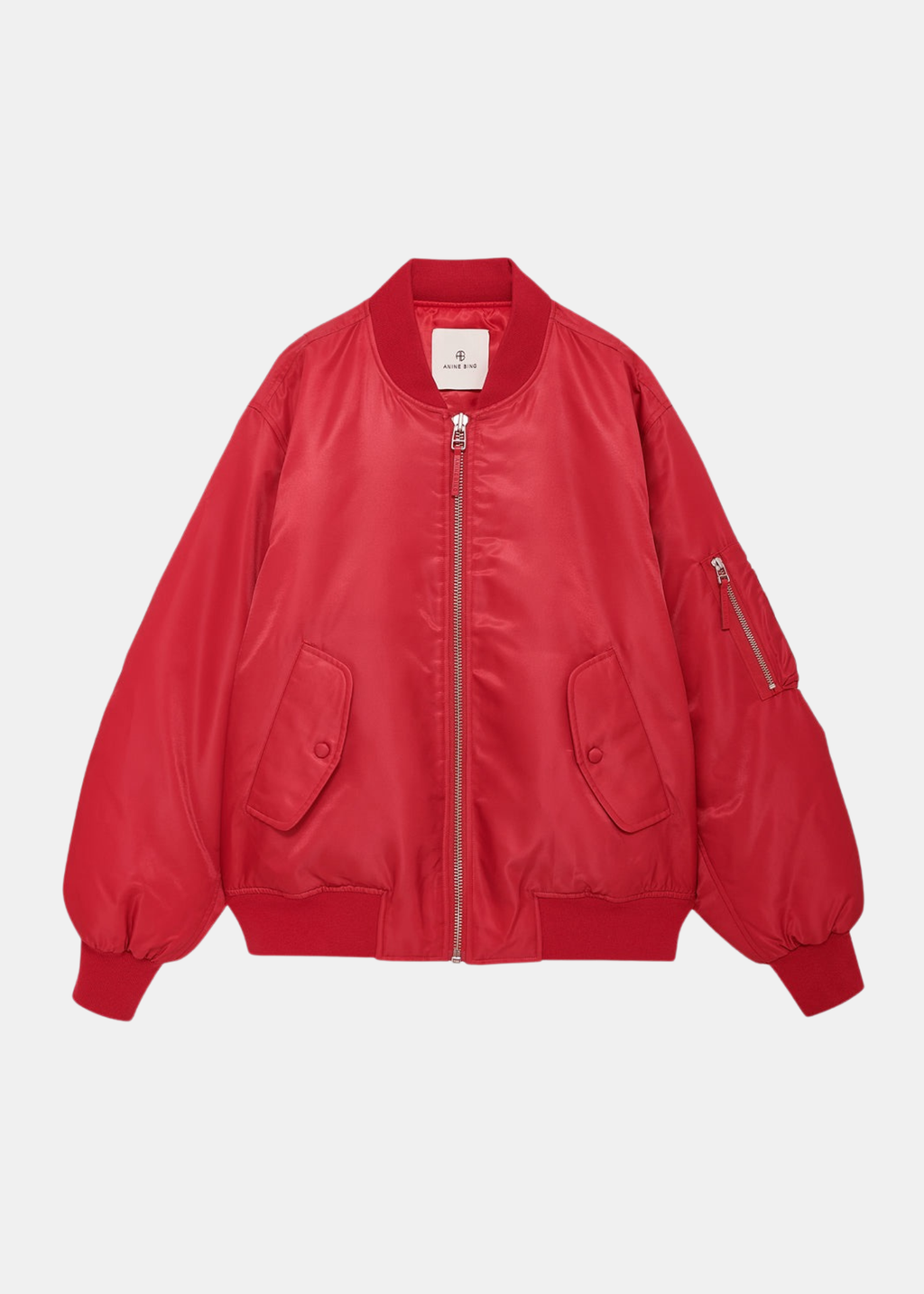 Leon bomber roja.