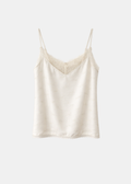 Caylor Top Crudo — Algodón Manga Corta Cuello Redondo | Mother Denim