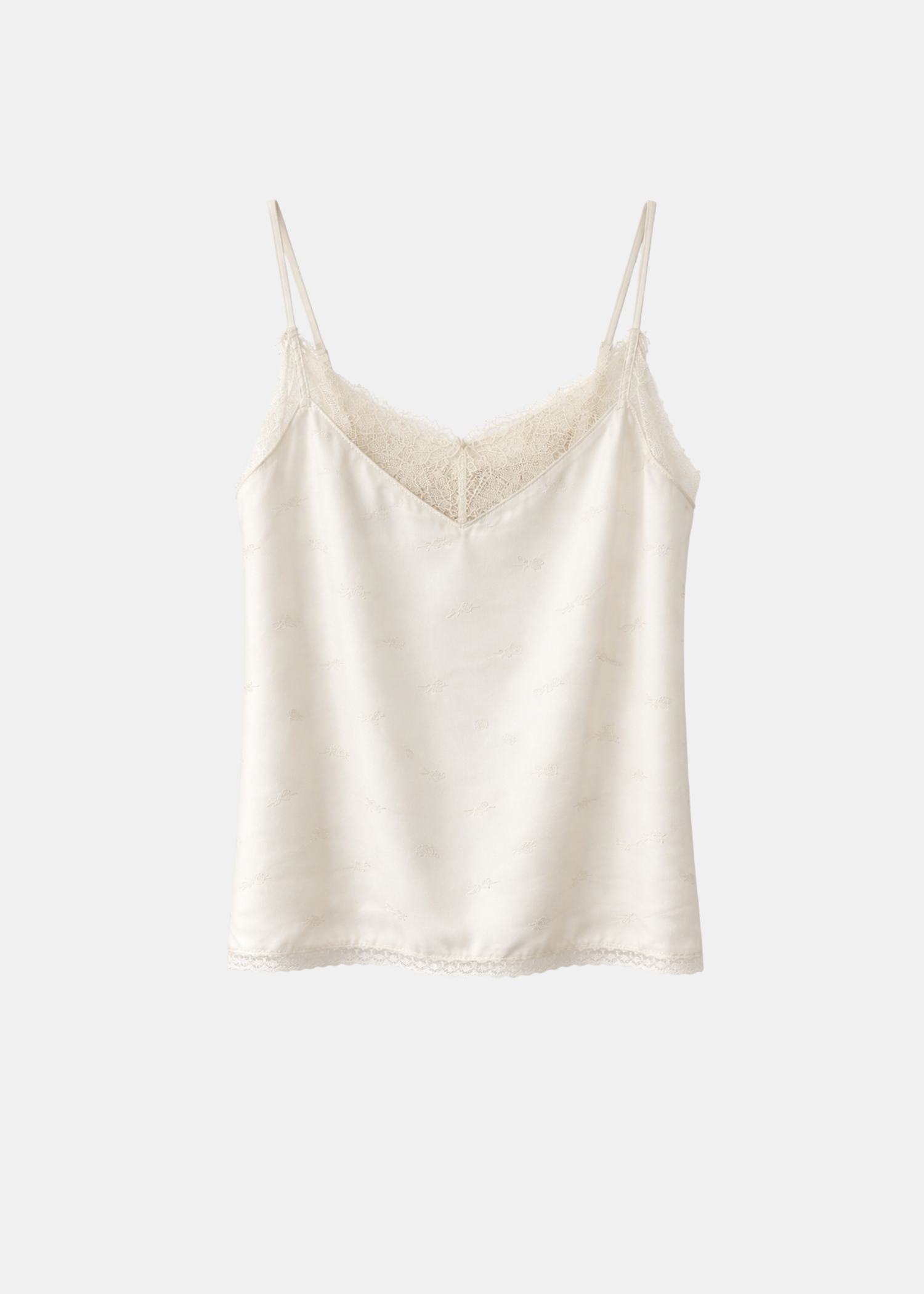 Caylor Top Crudo — Algodón Manga Corta Cuello Redondo | Mother Denim