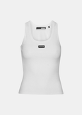 Basic Tank Top blanco.