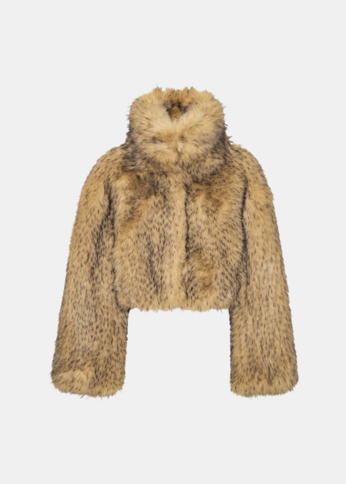 Faux Fur Crop Jacket.