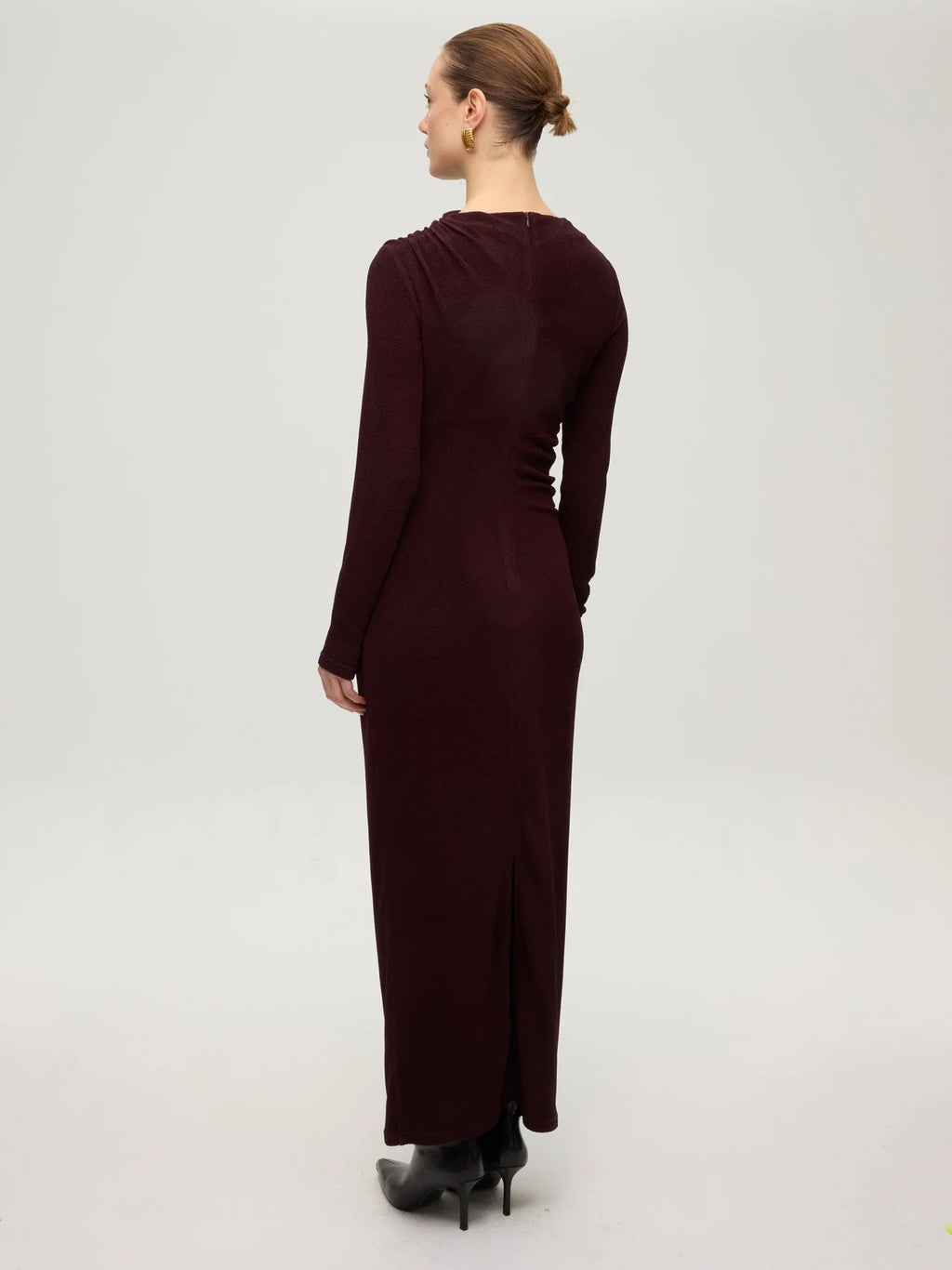 Eiffel vestido marrón