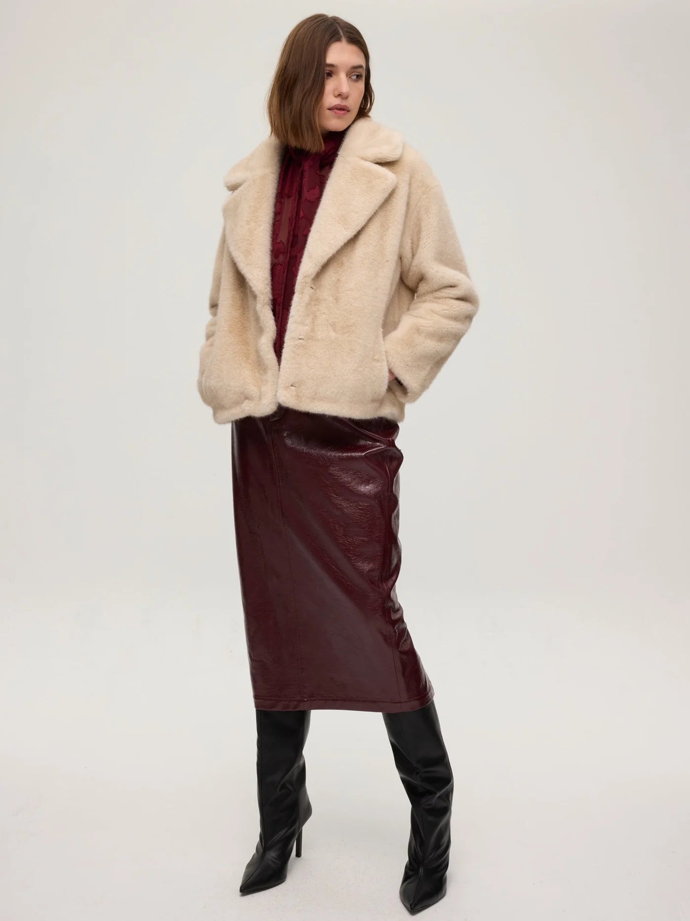 Freeway Chaquetón ecru