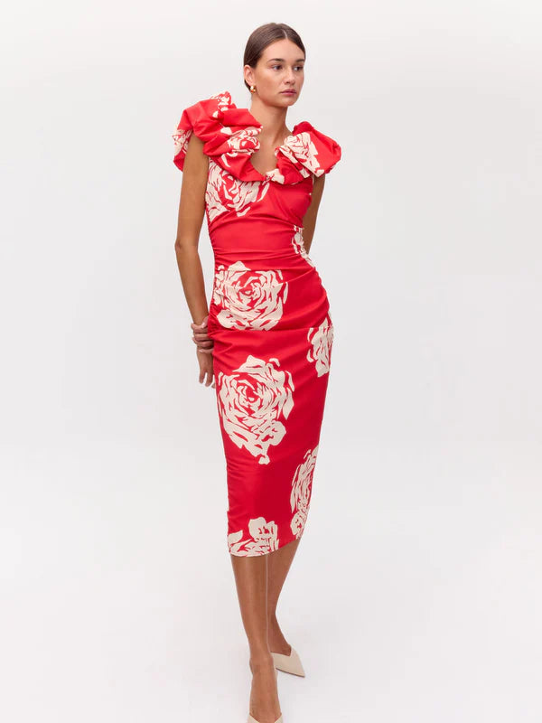 Petalo Roses vestido