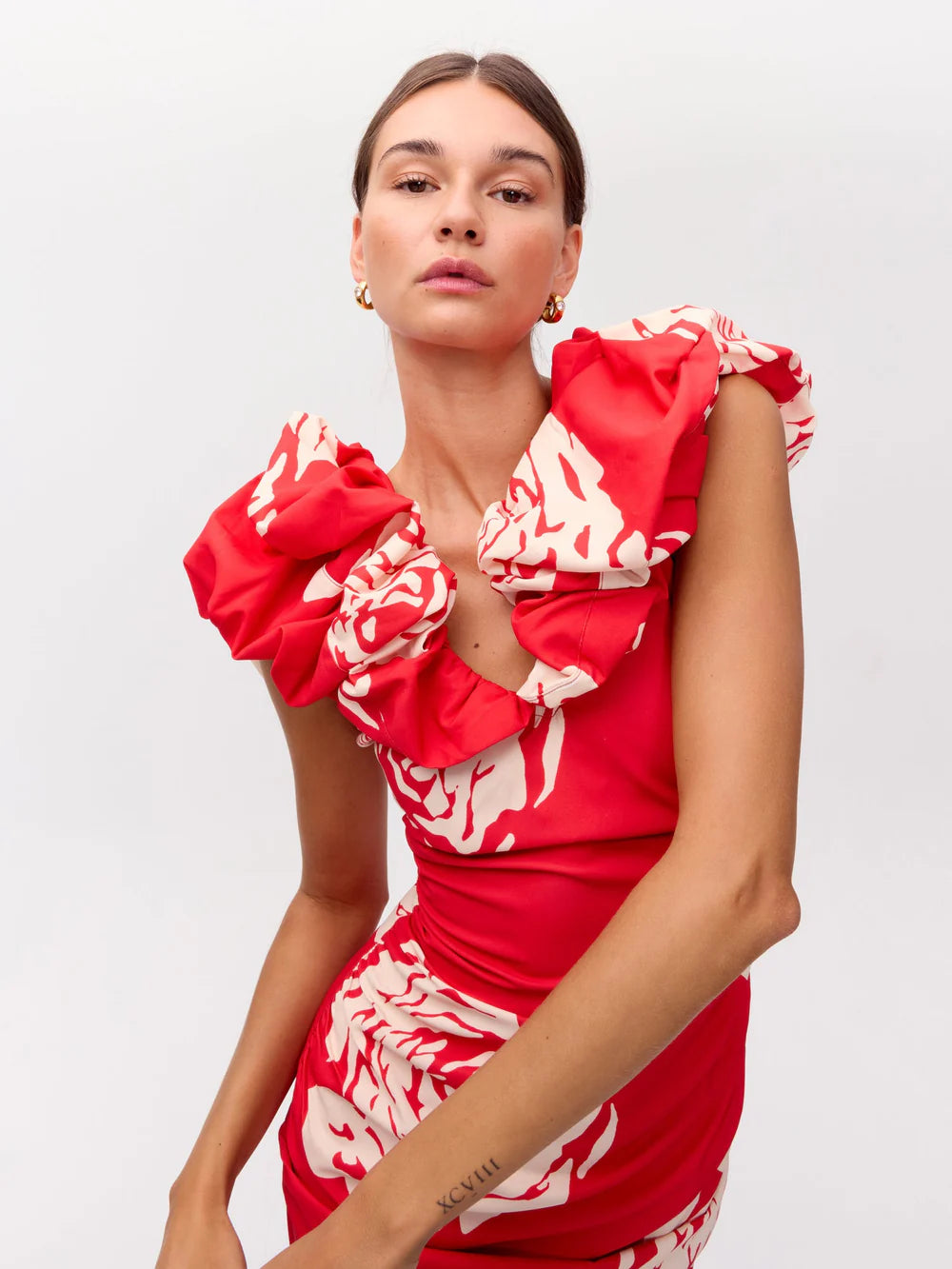 Petalo Roses vestido