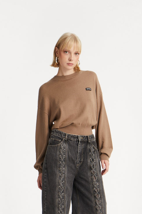 Basic Crewneck Sweater.