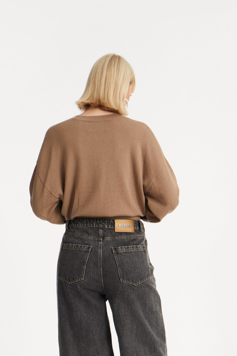 Basic Crewneck Sweater.