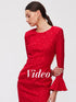 Street Red vestido