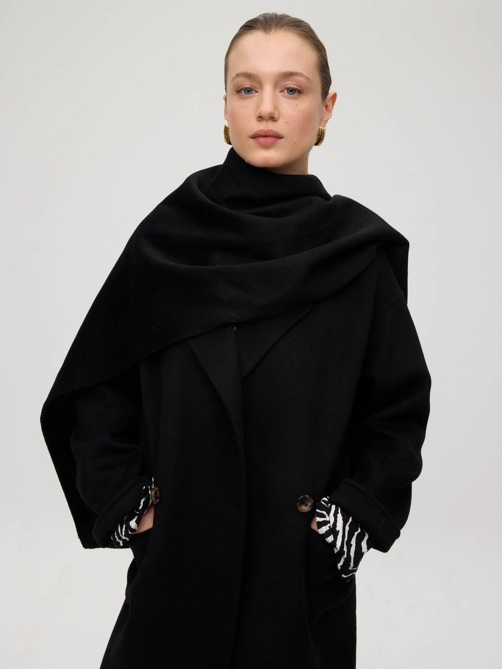 Ticket Bufanda negra.