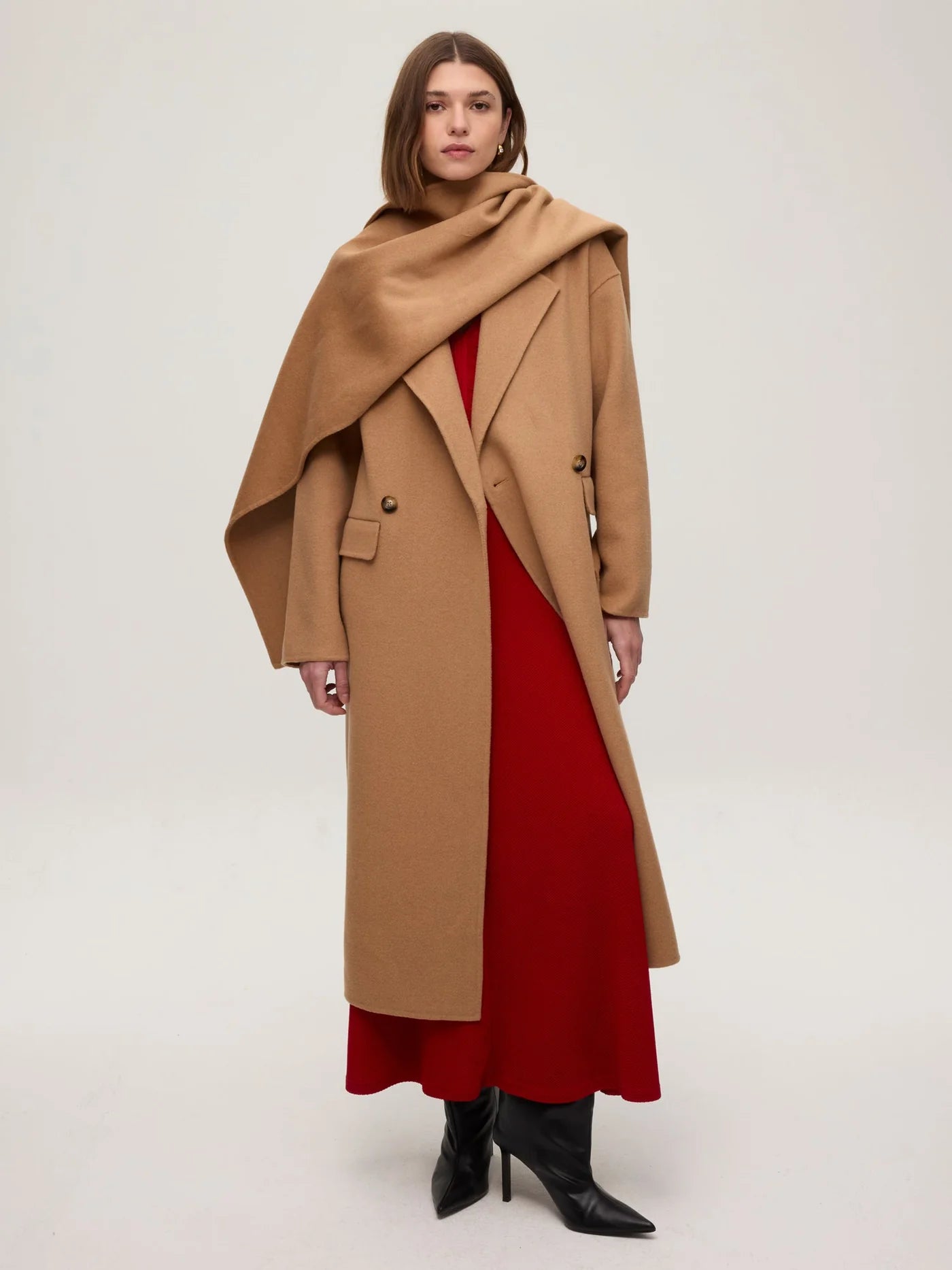 Ticket Bufanda camel