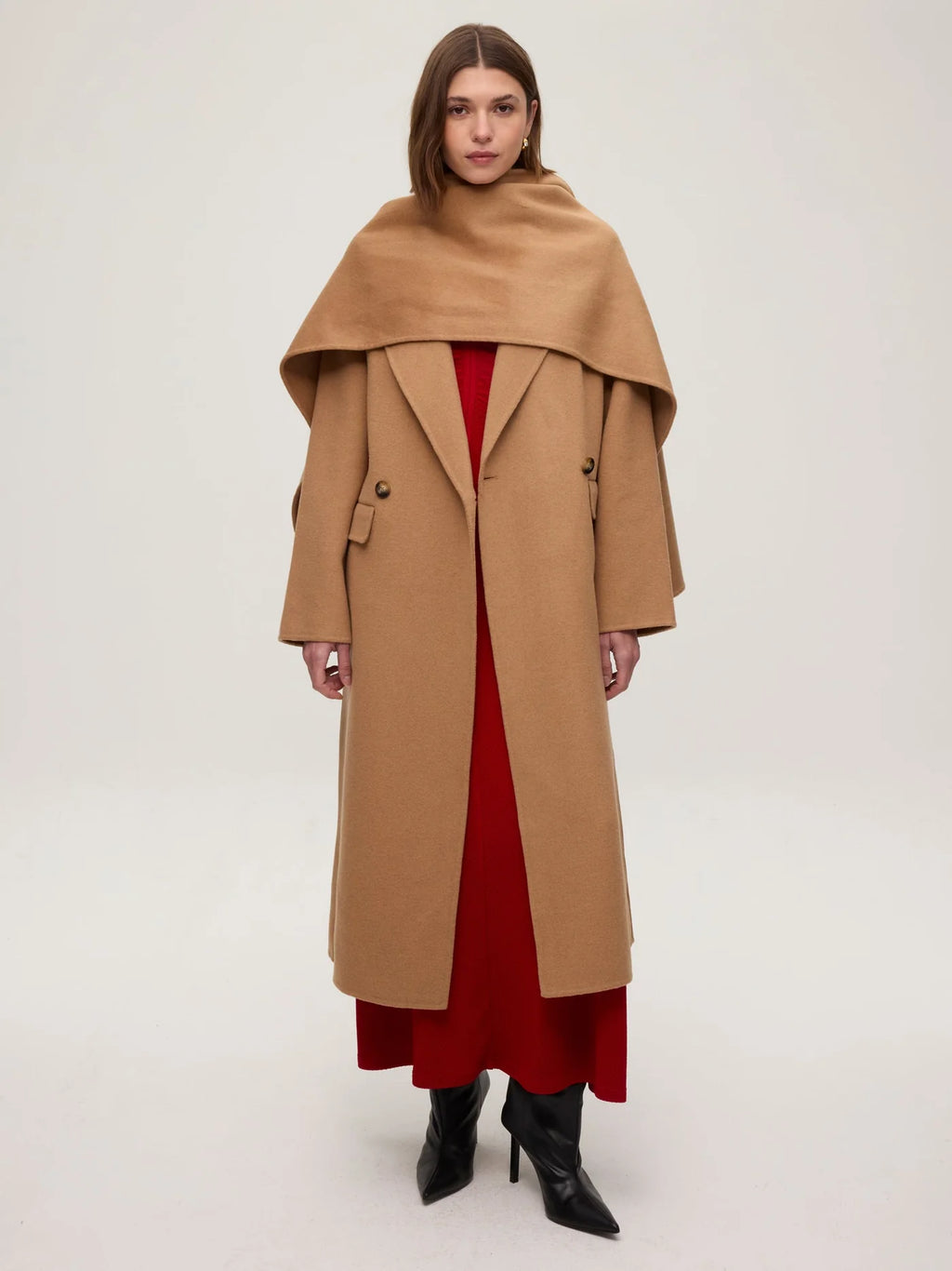 Ticket Bufanda camel