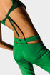 Pantalón aberturas verde