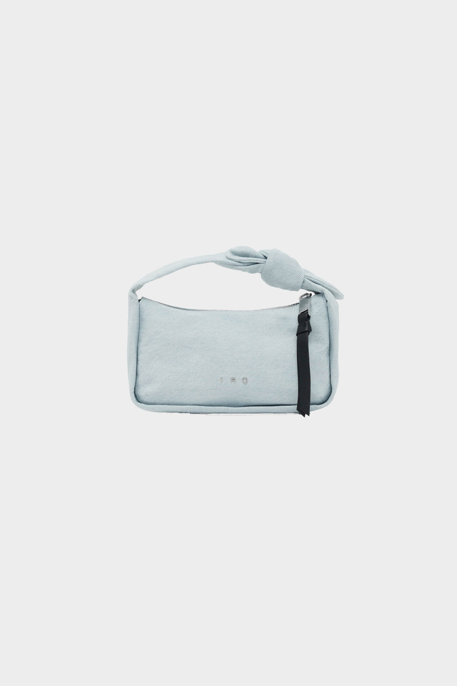 Bolso denim de Iro Paris. Logo Iro delantero y lazada en la correa. 100% de algodón. Envíos gratuitos a partir de 200€. Devoluciones fáciles. 